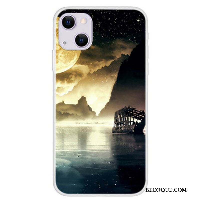 Coque iPhone 13 Mini Pleine Lune