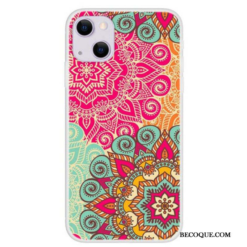 Coque iPhone 13 Mini Tendance Mandala