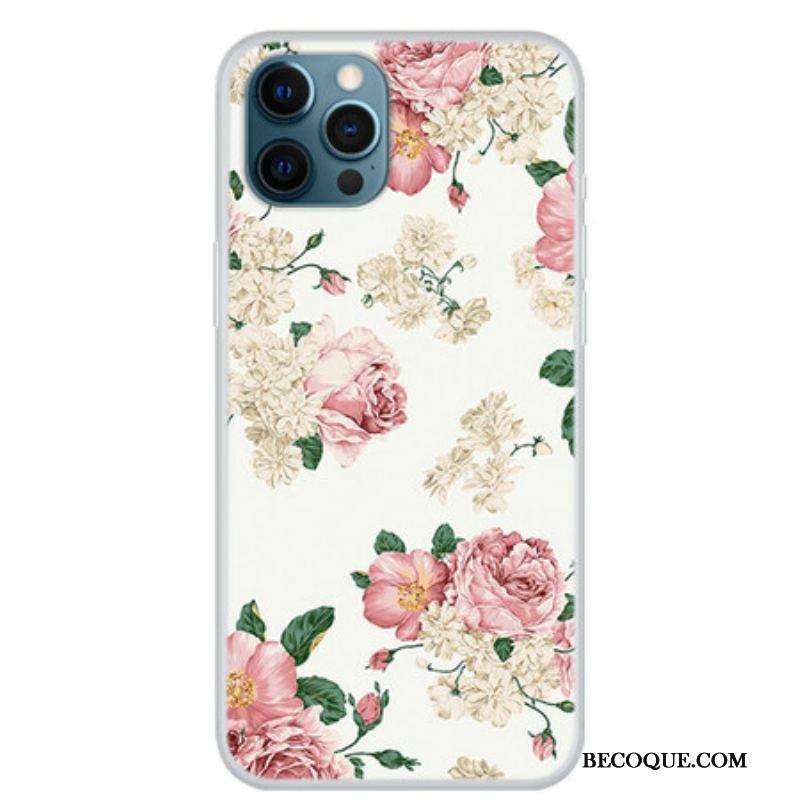 Coque iPhone 13 Pro Fleurs Liberty