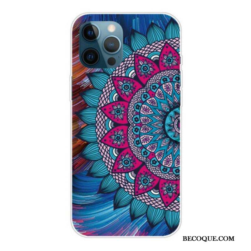 Coque iPhone 13 Pro Max Mandala Coloré