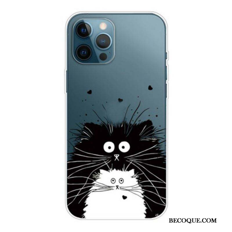 Coque iPhone 13 Pro Max Regarde les Chats