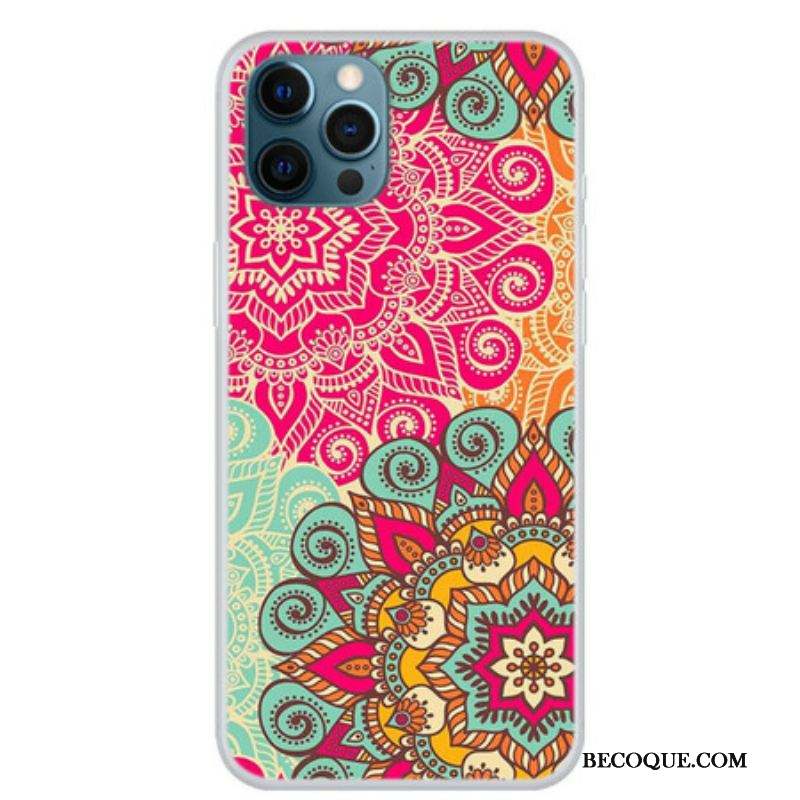 Coque iPhone 13 Pro Max Tendance Mandala