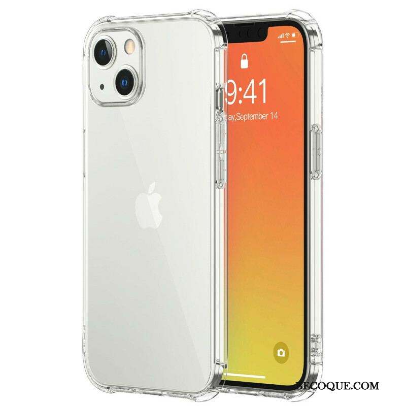 Coque iPhone 13 Pro Max Transparente LEEU Coussins Protecteurs