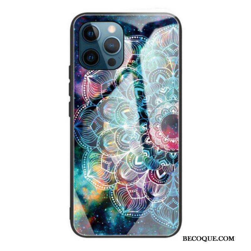 Coque iPhone 13 Pro Max Verre Trempé Mandala