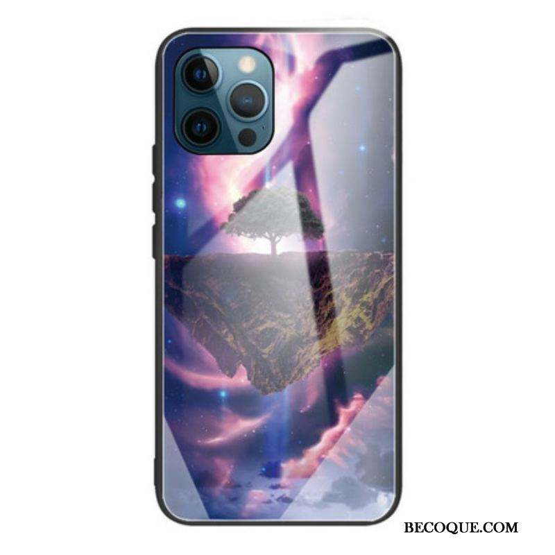 Coque iPhone 13 Pro Verre Trempé Arbre du Monde