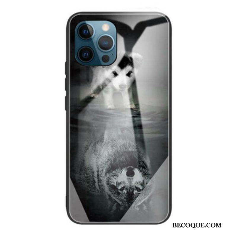 Coque iPhone 13 Pro Verre Trempé Rêve de Chiot