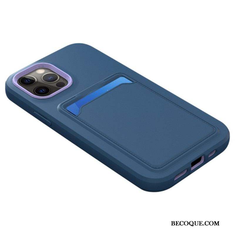 Coque iPhone 14 Pro Bicolore Porte Carte