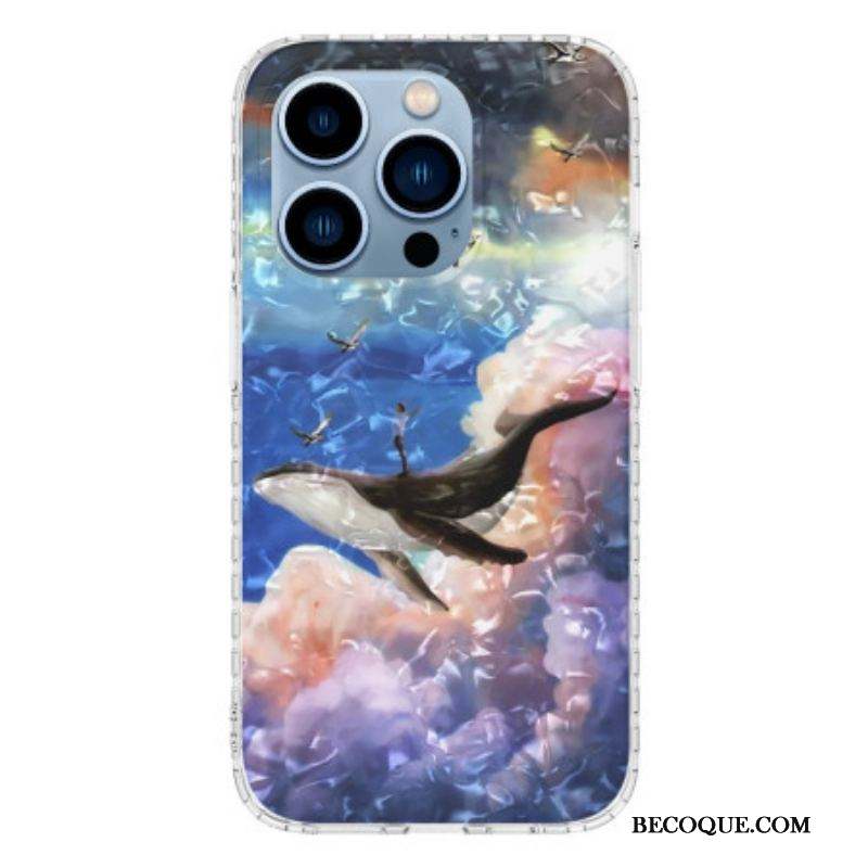 Coque iPhone 14 Pro Max Baleine Stylée