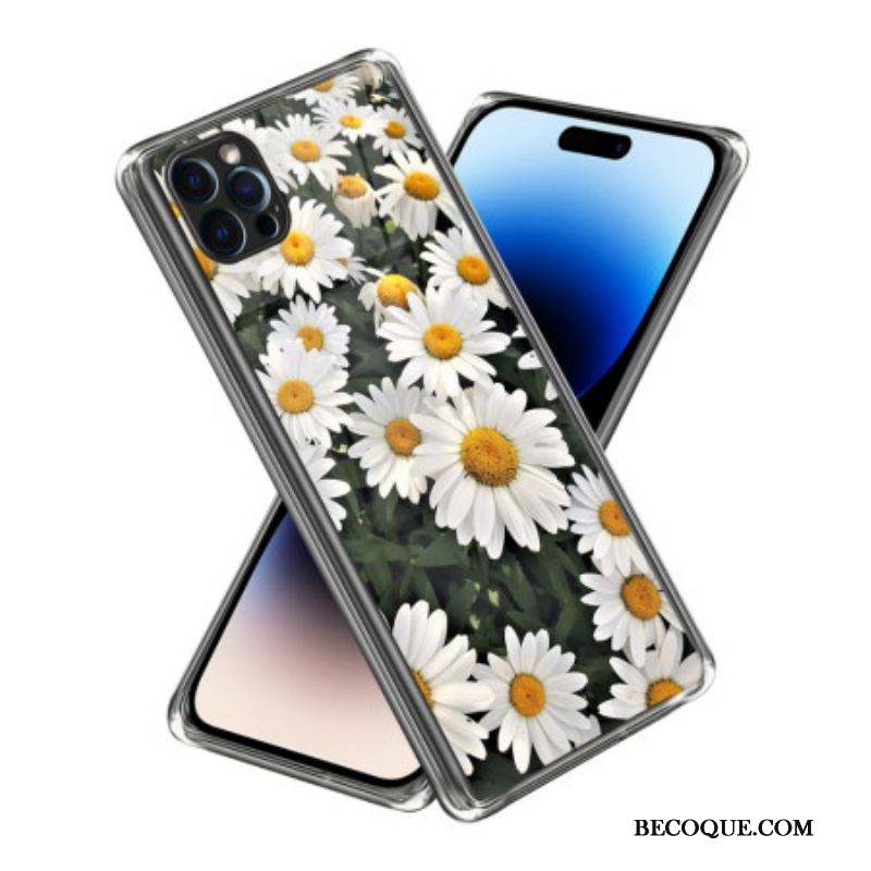 Coque iPhone 14 Pro Max Marguerite