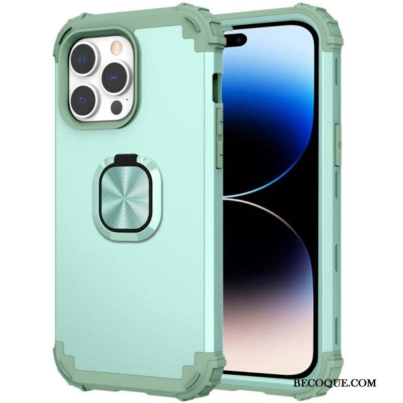 Coque iPhone 14 Pro Max Renforcée avec Anneau-Support