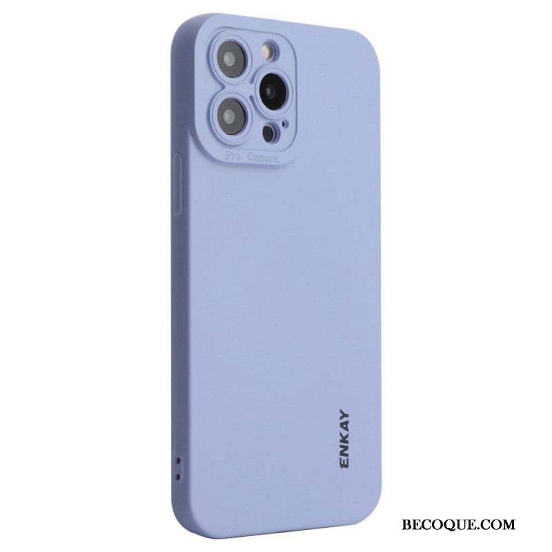 Coque iPhone 14 Pro Max Silicone Liquide ENKAY