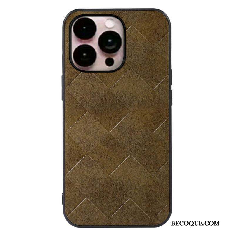 Coque iPhone 14 Pro Max Texture Tissée