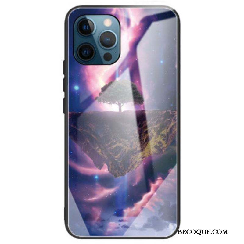 Coque iPhone 14 Pro Max Verre Trempé Arbre Astral