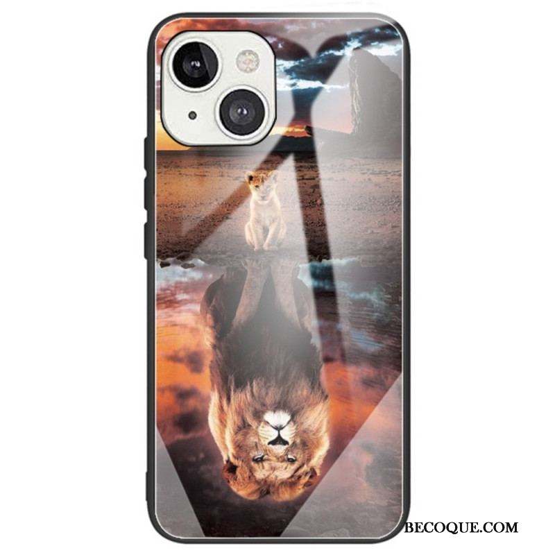 Coque iPhone 14 Verre Trempé Rêve de Chaton