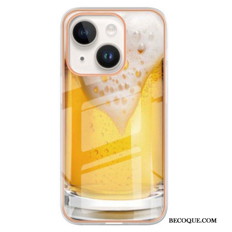 Coque iPhone 15 Plus Bière