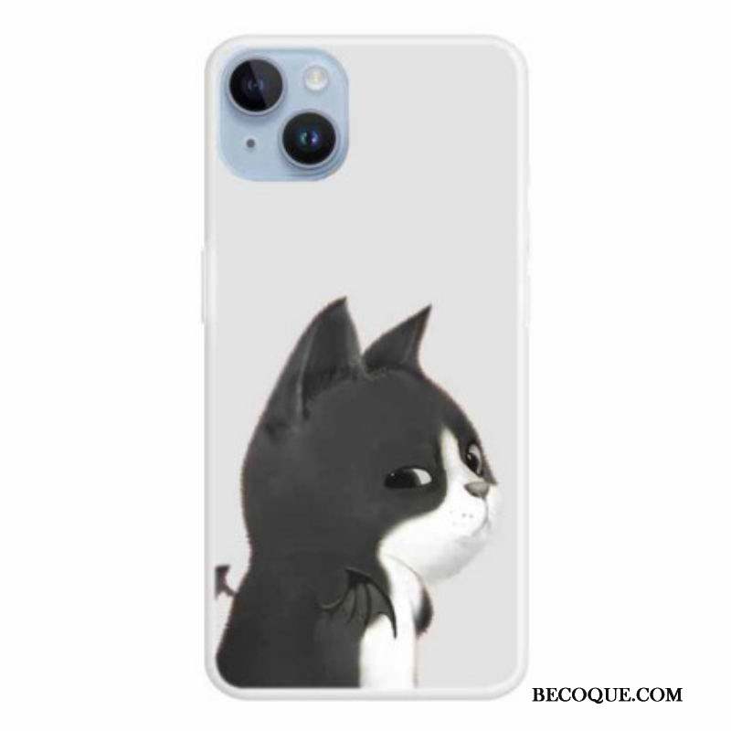 Coque iPhone 15 Plus Devil Cat