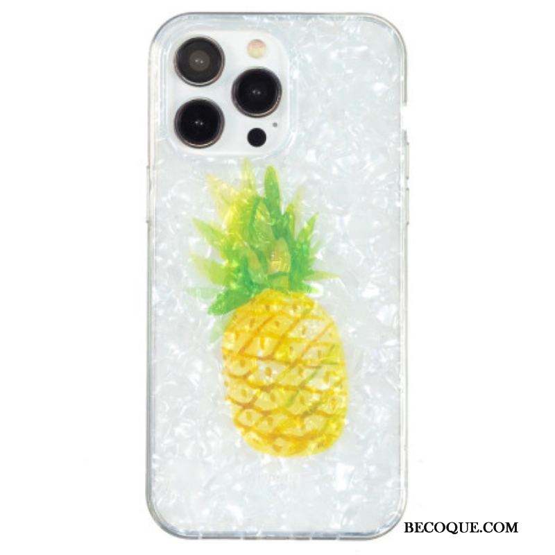 Coque iPhone 15 Pro Ananas