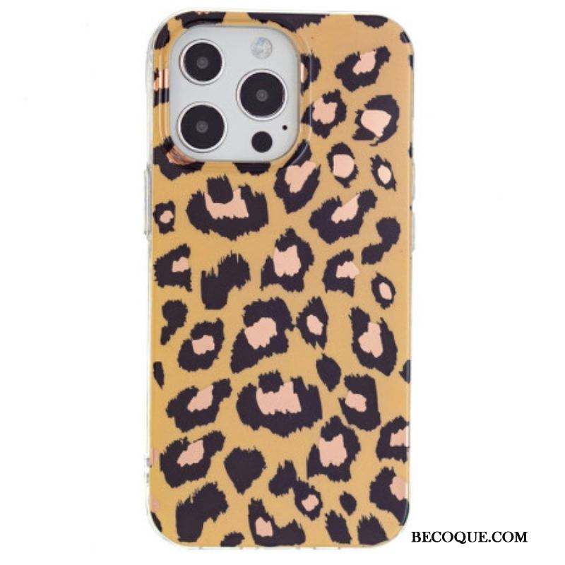 Coque iPhone 15 Pro Max Motif Léopard