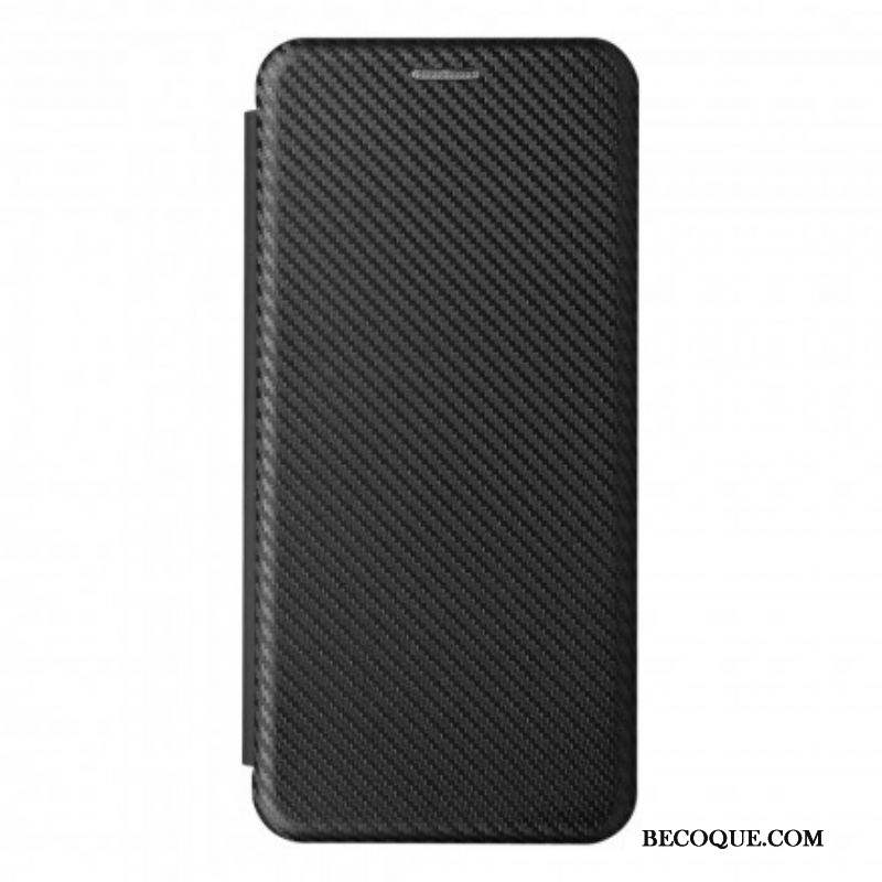 Flip Cover Moto G50 Silicone Carbone