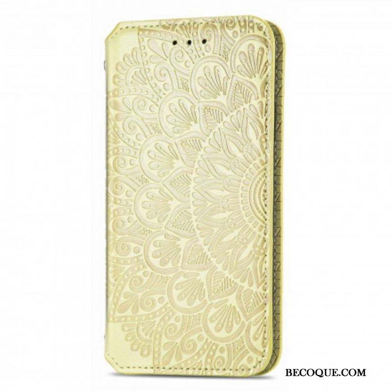 Flip Cover Motorola Edge 20 Lite Mandala