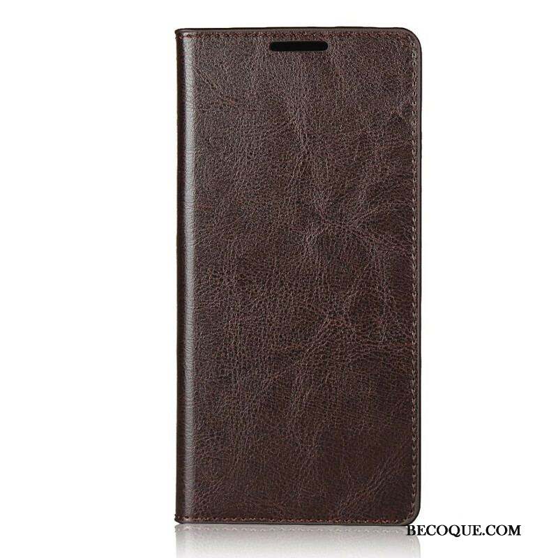 Flip Cover Samsung Galaxy A51 5G Cuir Véritable