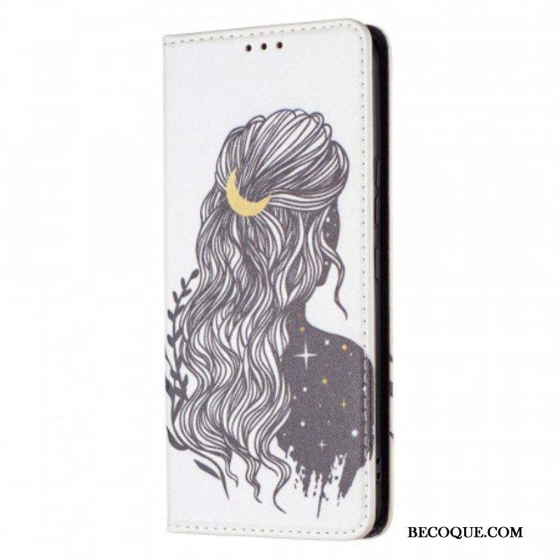 Flip Cover Samsung Galaxy A53 5G Jolie Chevelure