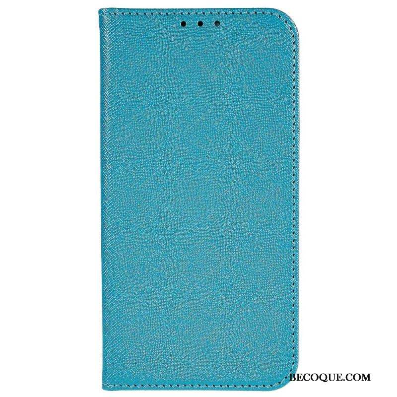 Flip Cover Samsung Galaxy A53 5G Simili Cuir Texturé