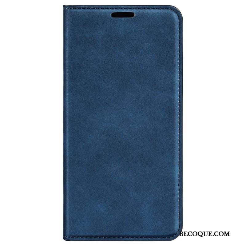 Flip Cover Samsung Galaxy M13 Effet Cuir