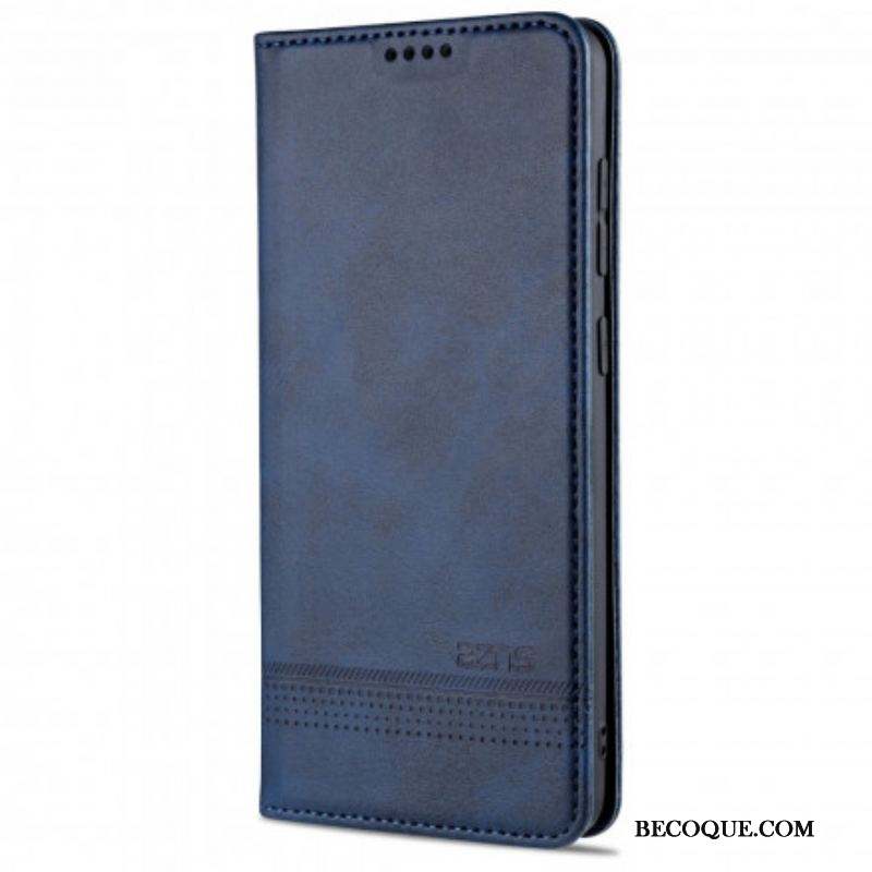 Flip Cover Samsung Galaxy M31 Style Cuir AZNS