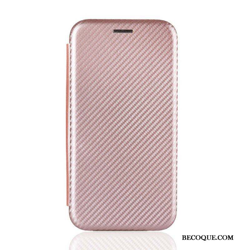 Flip Cover Samsung Galaxy M51 Fibre Carbone