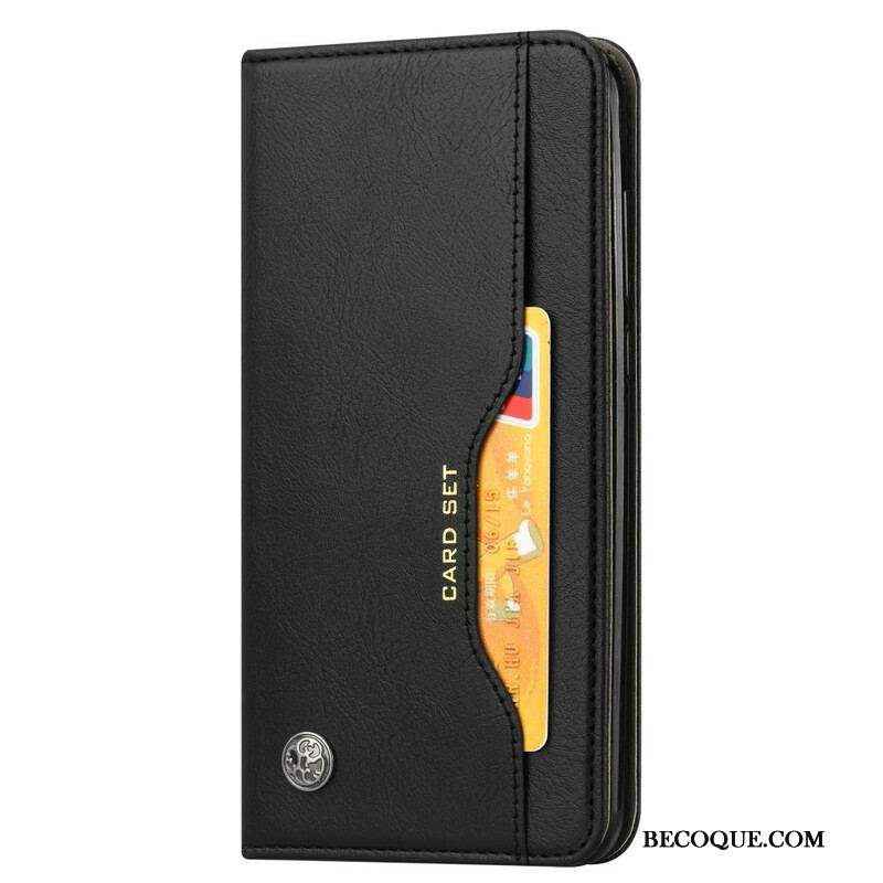 Flip Cover Samsung Galaxy M51 Simili Cuir Porte-Cartes