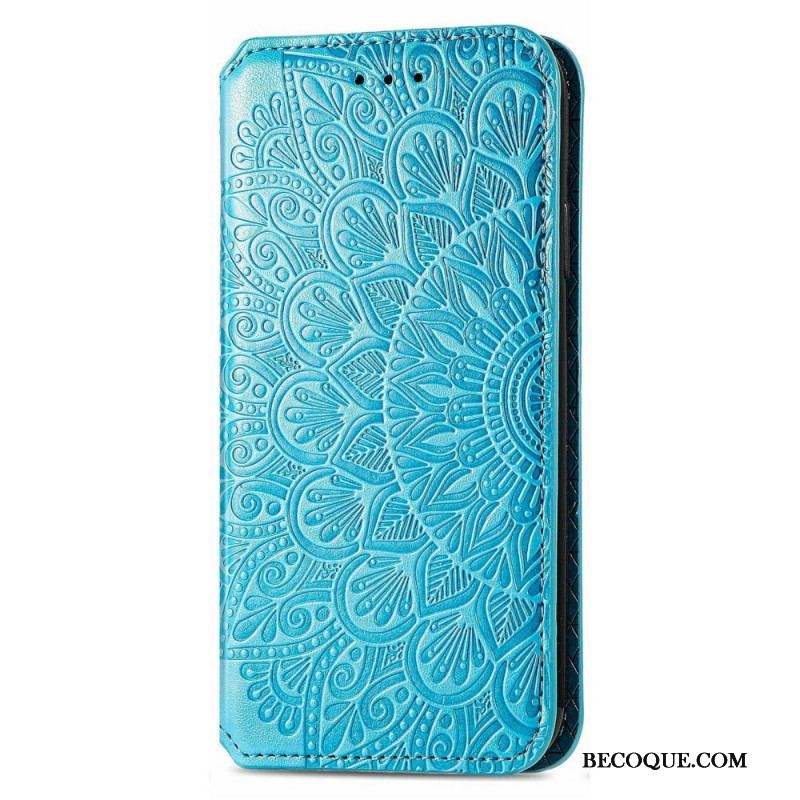 Flip Cover Samsung Galaxy M52 5G Simili Cuir Antiquaire