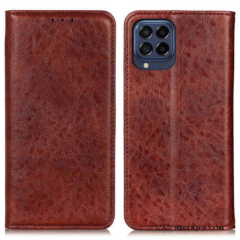 Flip Cover Samsung Galaxy M53 5G Texture Cuir