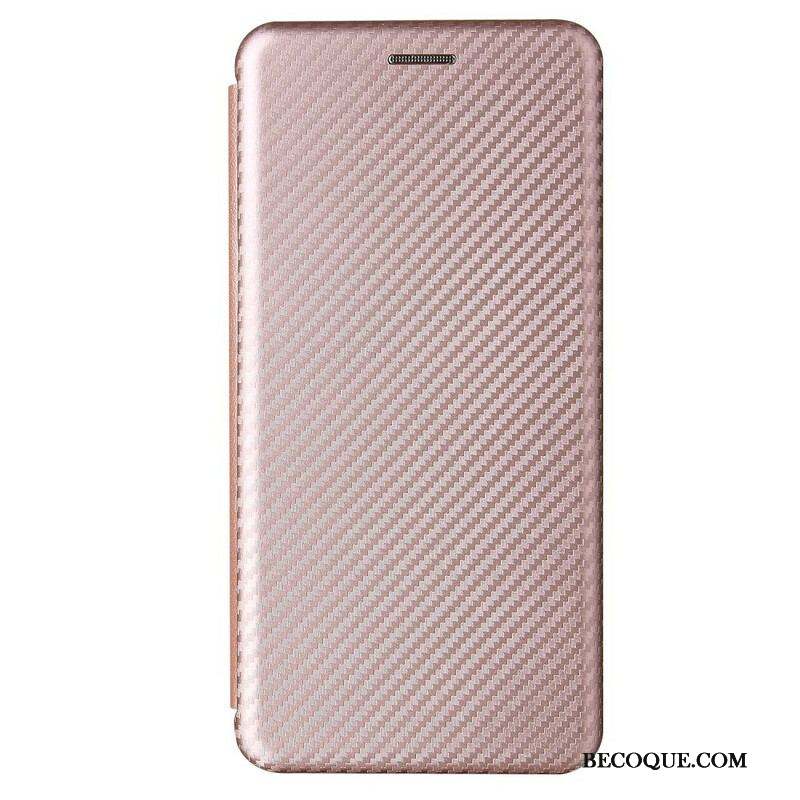 Flip Cover Samsung Galaxy S21 5G Fibre Carbone