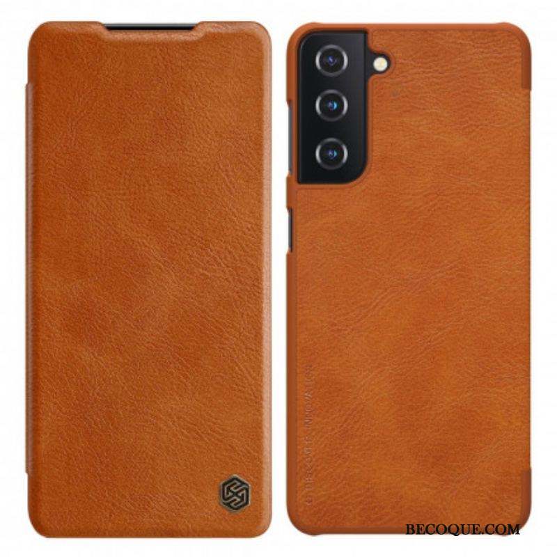 Flip Cover Samsung Galaxy S21 Plus 5G Nillkin Qin Series