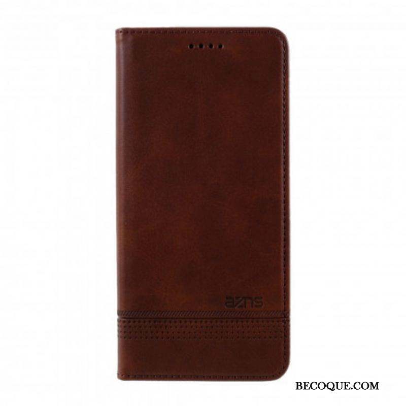 Flip Cover Samsung Galaxy S21 Plus 5G Style Cuir AZNS