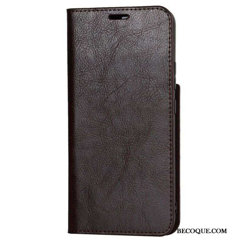 Flip Cover Samsung Galaxy S22 5G Cuir Véritable