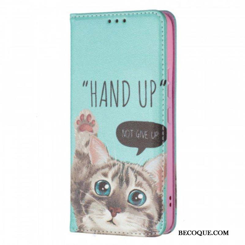 Flip Cover Samsung Galaxy S22 5G Hand Up