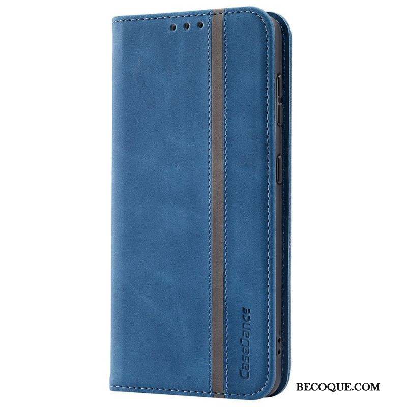 Flip Cover Samsung Galaxy S22 5G Simili Cuir CASEDANCE