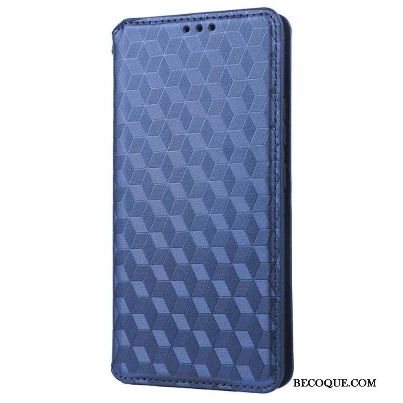 Flip Cover Samsung Galaxy S23 5G Motif 3D