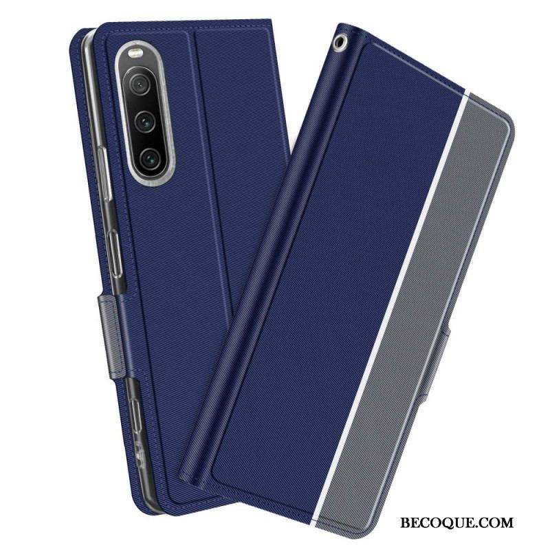 Flip Cover Sony Xperia 10 IV Bicolore BaiYu