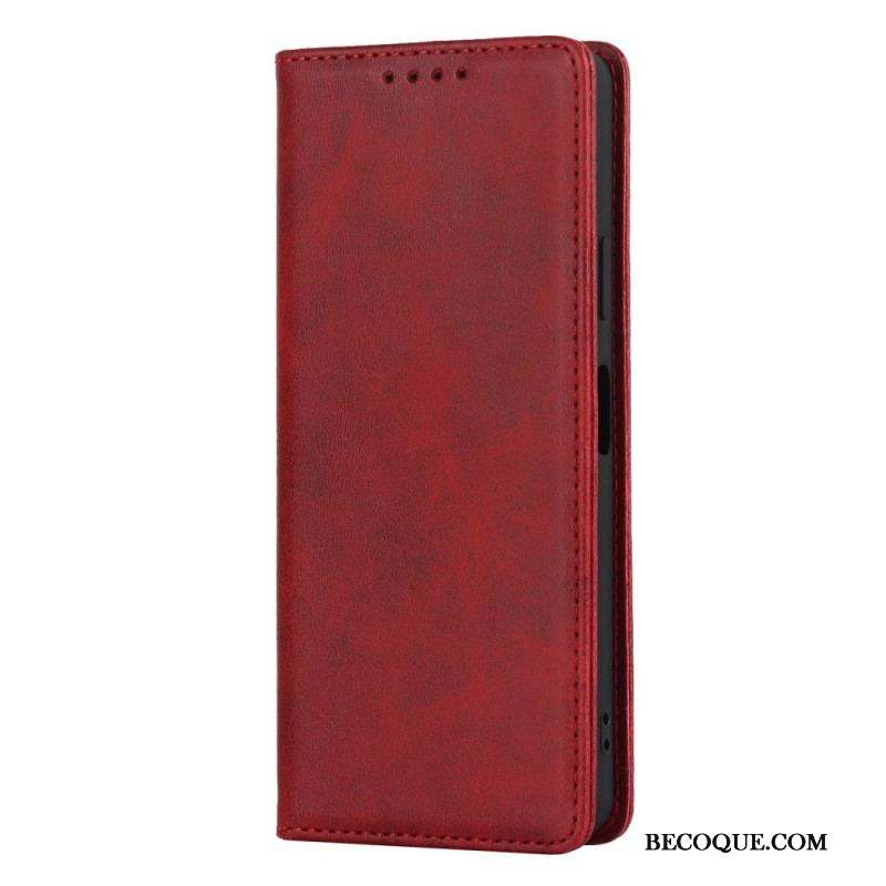 Flip Cover Sony Xperia 10 IV Design Classique