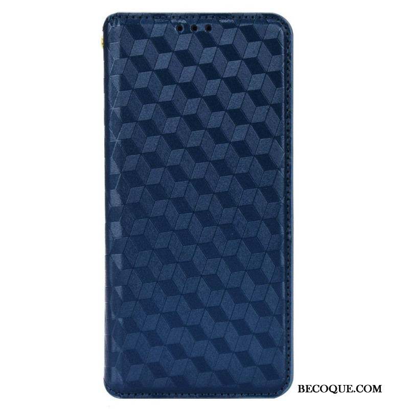 Flip Cover Sony Xperia Pro-I Effet Cuir Diamant