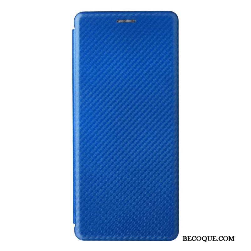 Flip Cover Sony Xperia Pro-I Fibre Carbone