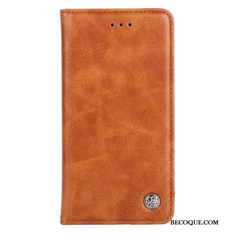 Flip Cover Xiaomi 12 Pro Style Cuir Rivet