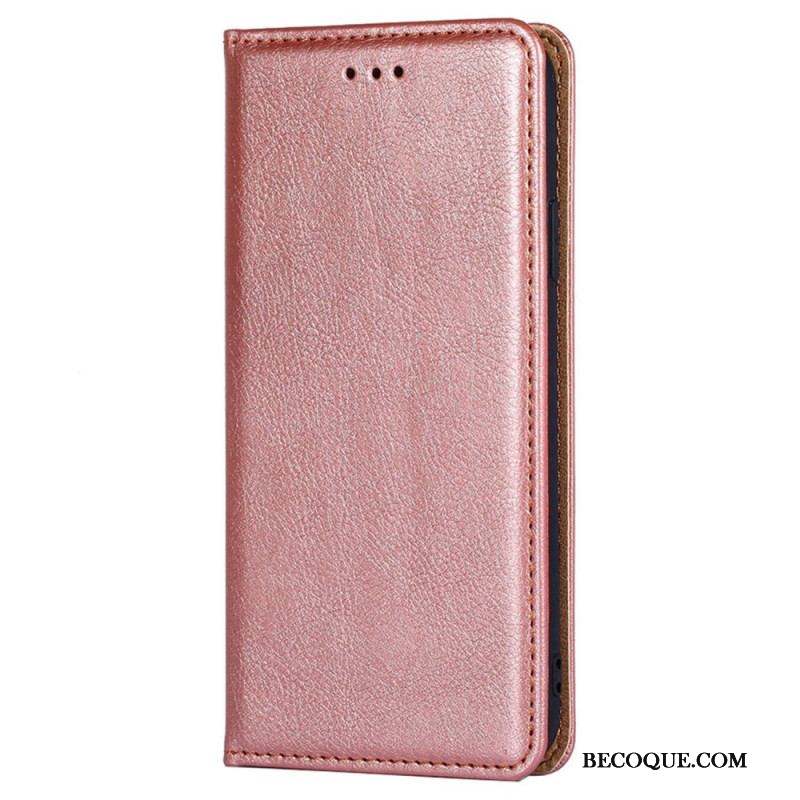 Flip Cover Xiaomi 12T / 12T Pro Effet Cuir Verni