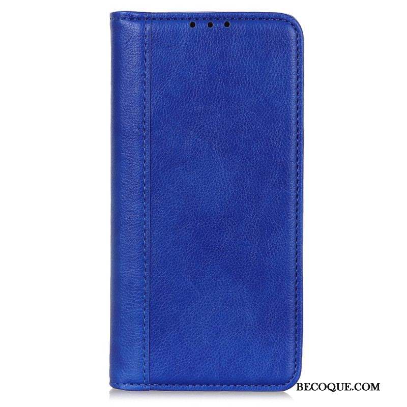 Flip Cover Xiaomi 13 Lite Version Colorée Cuir Fendu