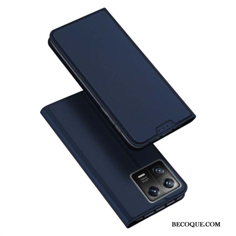 Flip Cover Xiaomi 13 Skin Pro DUX DUCIS