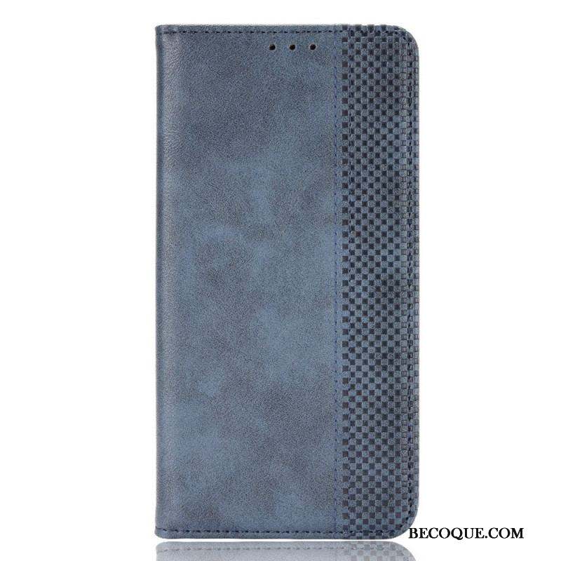 Flip Cover Xiaomi Redmi Note 11 Pro / Note 11 Pro 5G Effet Cuir Vintage Stylisé