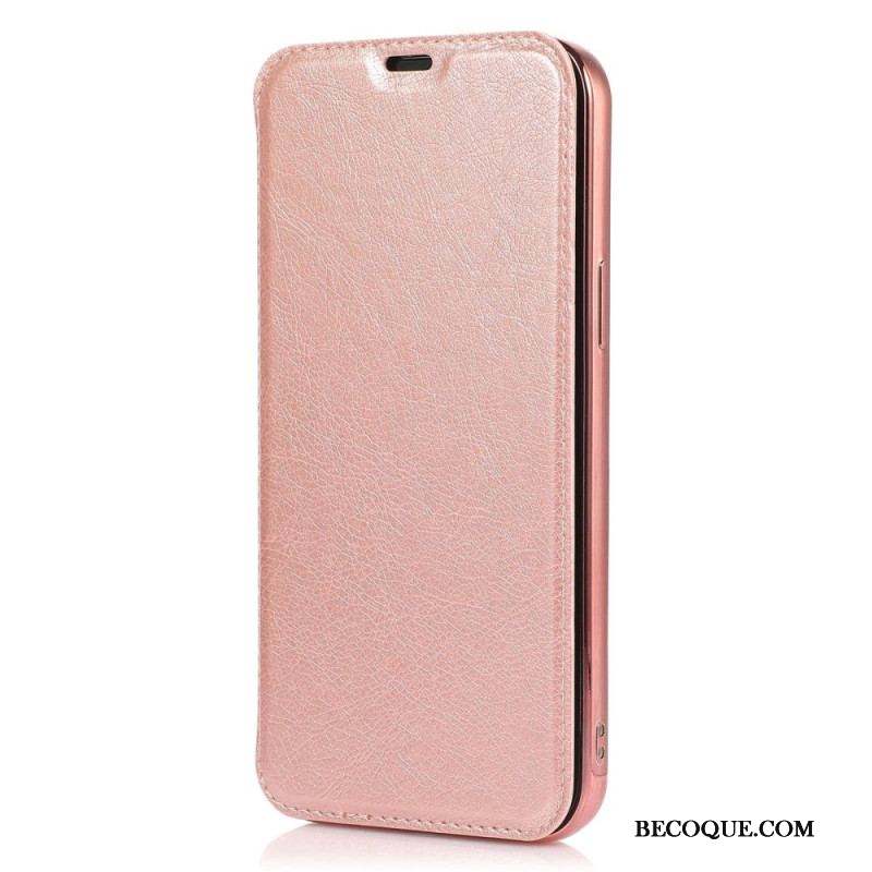 Flip Cover iPhone 14 Pro Simili Cuir Porte-Carte